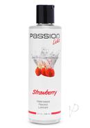 Passion Licks Strawberry Water Based Flavored Lubricant 8oz