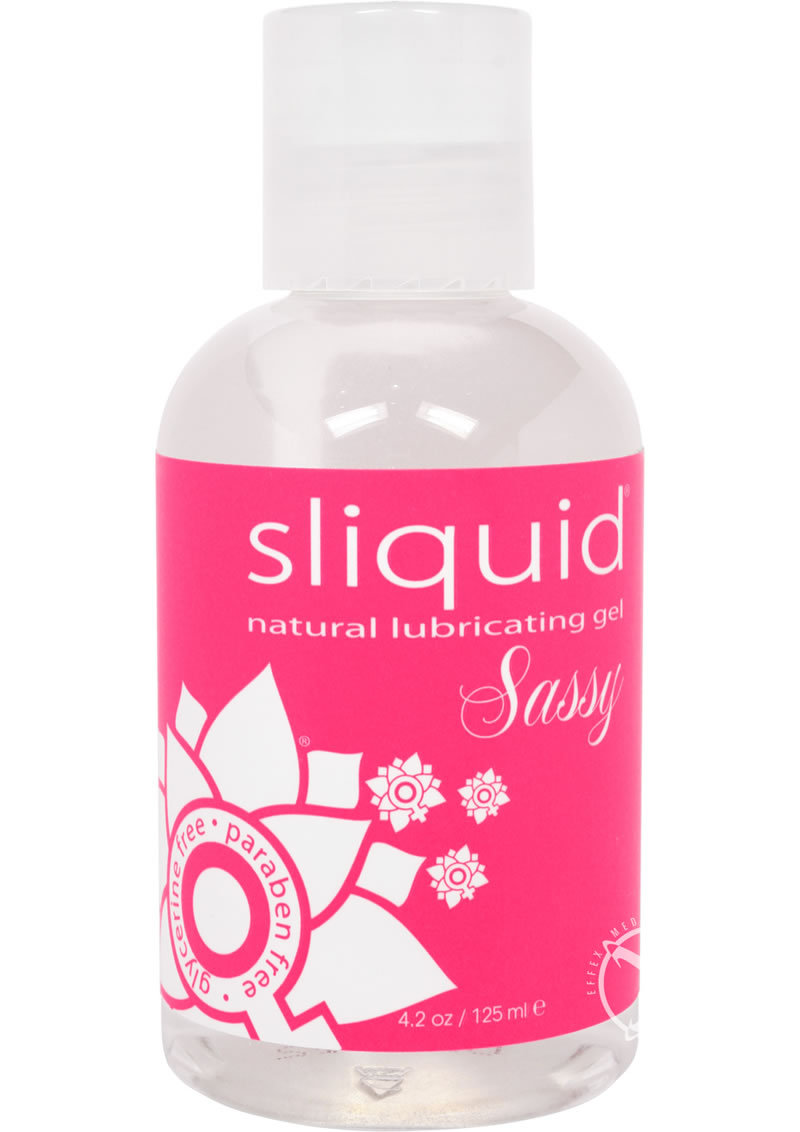Sliquid Naturals Sassy Intimate Gel Water Based Anal Lubricant 4.2oz